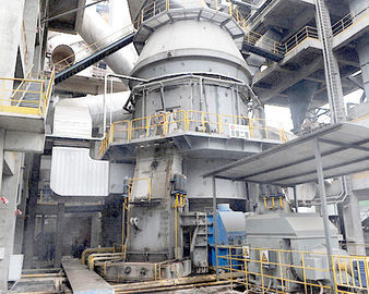 Crusher Plant Vertikal Grinding Mill Kemampuan Kering Yang Kuat Ukuran Pakan Besar