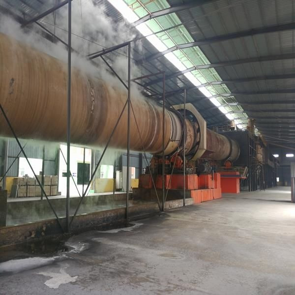 Industrial Rotary Kiln Untuk Zinc Tailing Calcination Rotary Kiln Model 3.5x70m Sistem Kontrol PLC