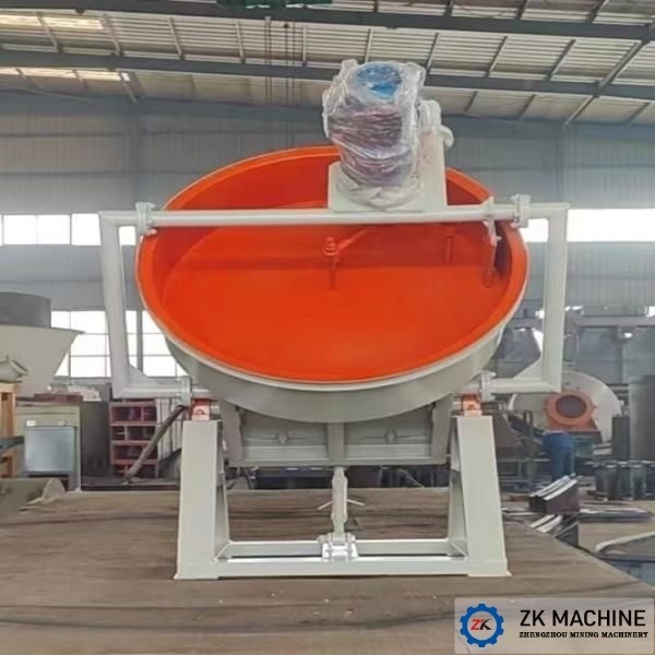 Desain Pelletizer Clay Disc dengan Kecepatan Berputar 12-24 R/min