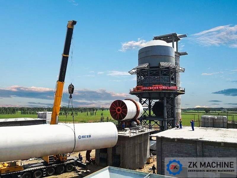 Desain Baru 600 T/D Perlengkapan Produksi Limbah Aktif dengan Preheater