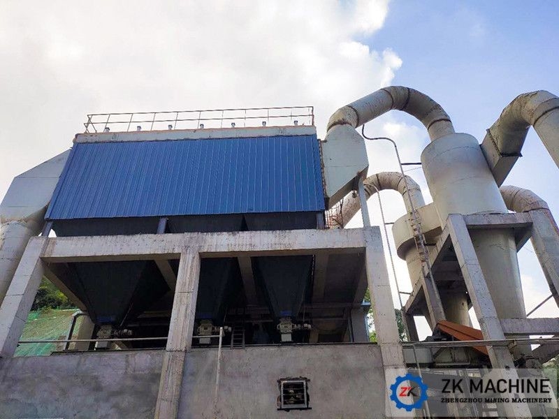 Mesin Filter Kantong Jet Pulse Online Industri untuk Pabrik Semen