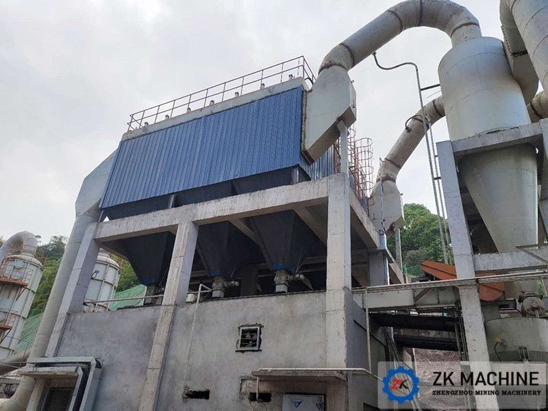 Mesin Filter Kantong Jet Pulse Online Industri untuk Pabrik Semen