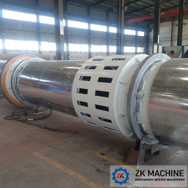 Kapasitas Drum Coal Sime Rotary Dryer Machine 30-60 Mins Waktu pengeringan 1,5m - 4m Diameter