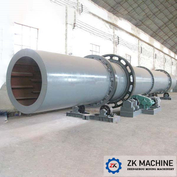 Kapasitas Drum Coal Sime Rotary Dryer Machine 30-60 Mins Waktu pengeringan 1,5m - 4m Diameter