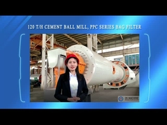 Efisiensi Tinggi Ball Mill Grinder, Angin Dilapisi Batubara Ball Mill Mudah pemeliharaan
