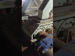 Bahan Partikel Kecil Dia 275mm 5.8TPH Double Roller Granulator