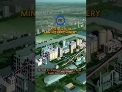 Lini produksi semen produktif tinggi, pabrik penggilingan semen mudah dioperasikan